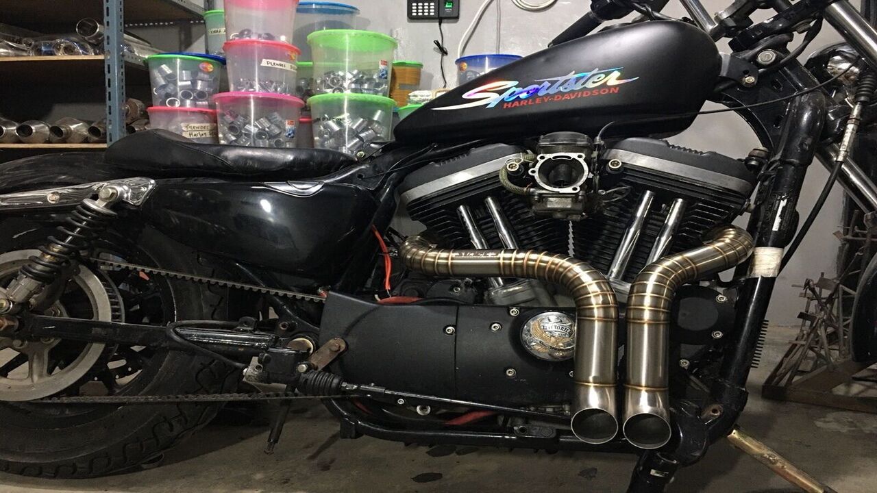 Exhaust Fitment Of Harley Davidson 