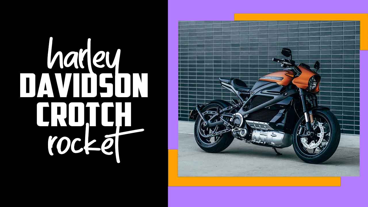 Harley Davidson Crotch Rocket