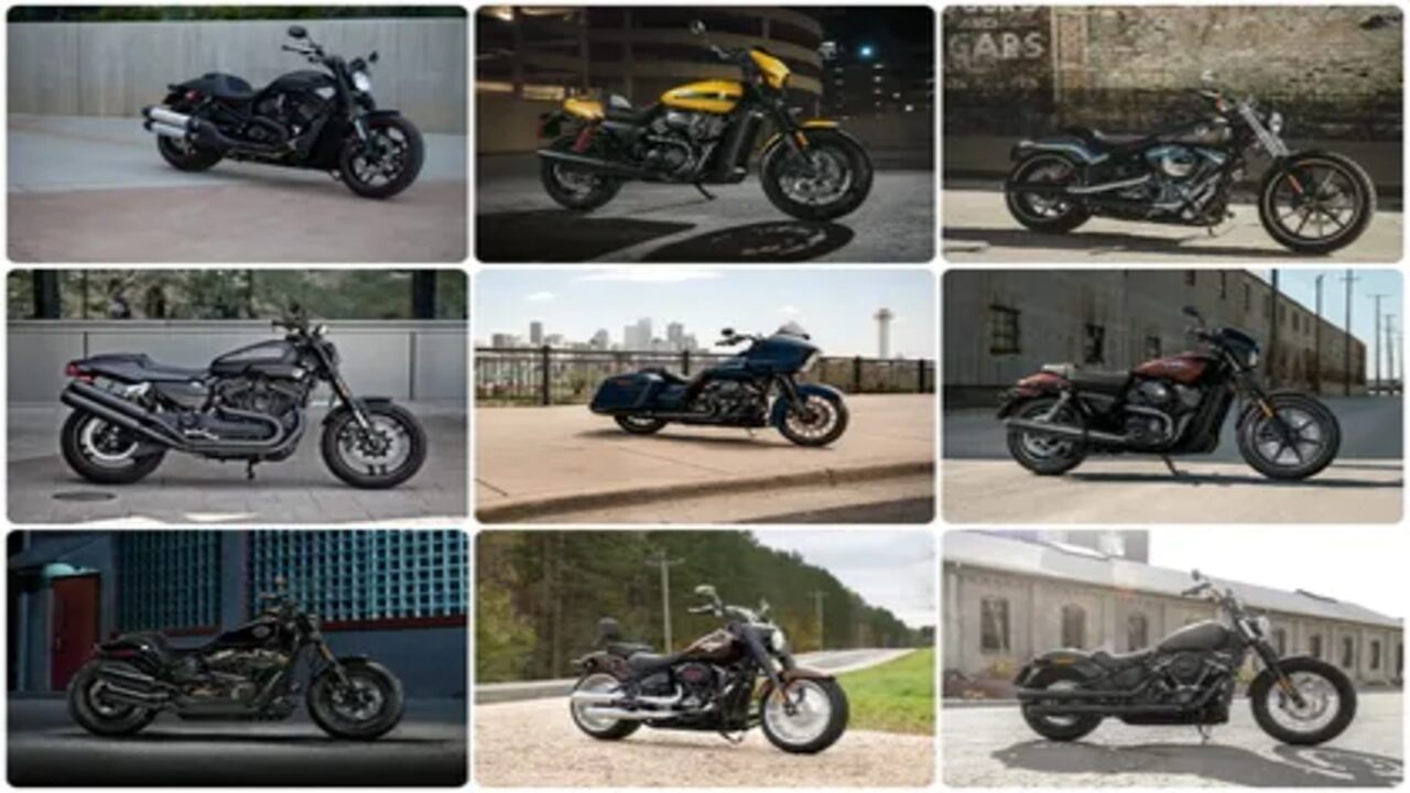10 Most Popular Harley Davidson Motorcycles