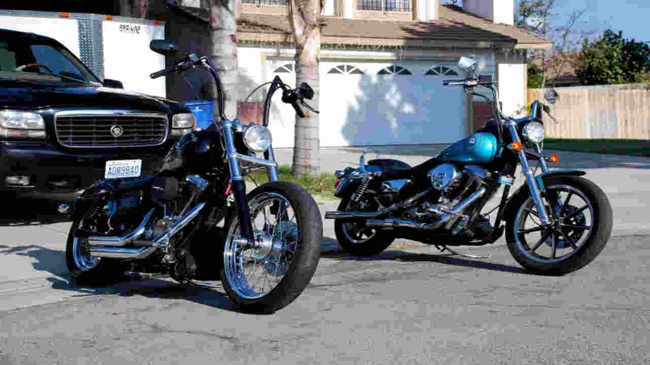 Feature Harley FXR Vs Harley Dyna