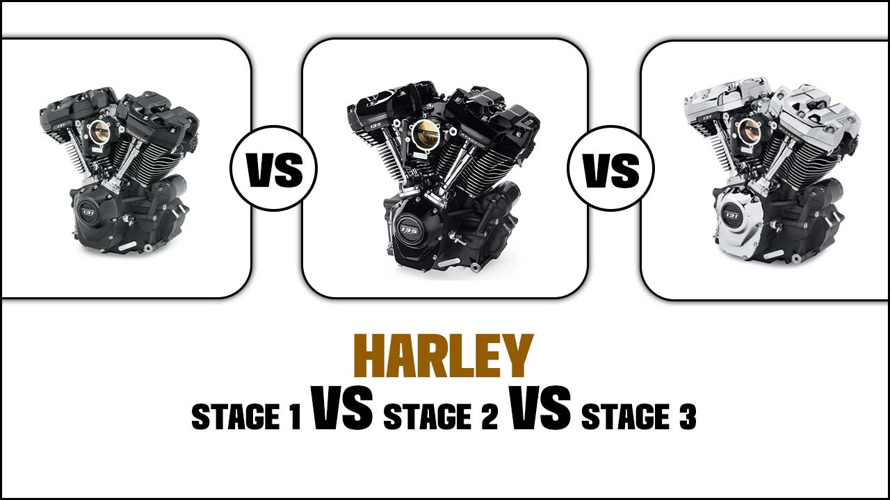 Harley Stage 1 Vs. Stage 2 Vs. Stage 3