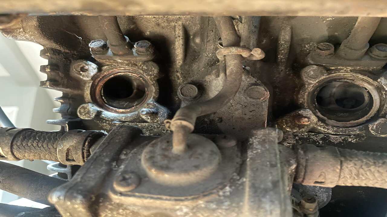 Removing The Old Exhaust Gaskets
