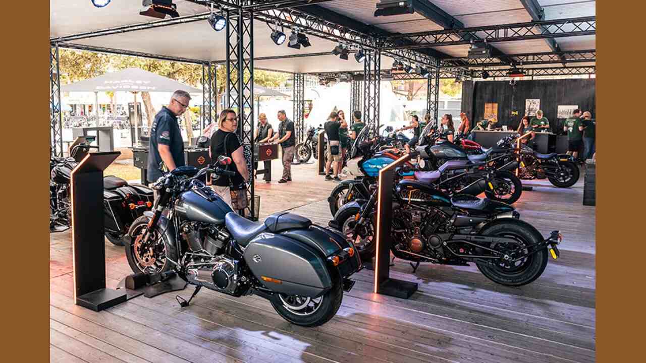 Harley Davidson Motorcycle Showcases And Exhibitions