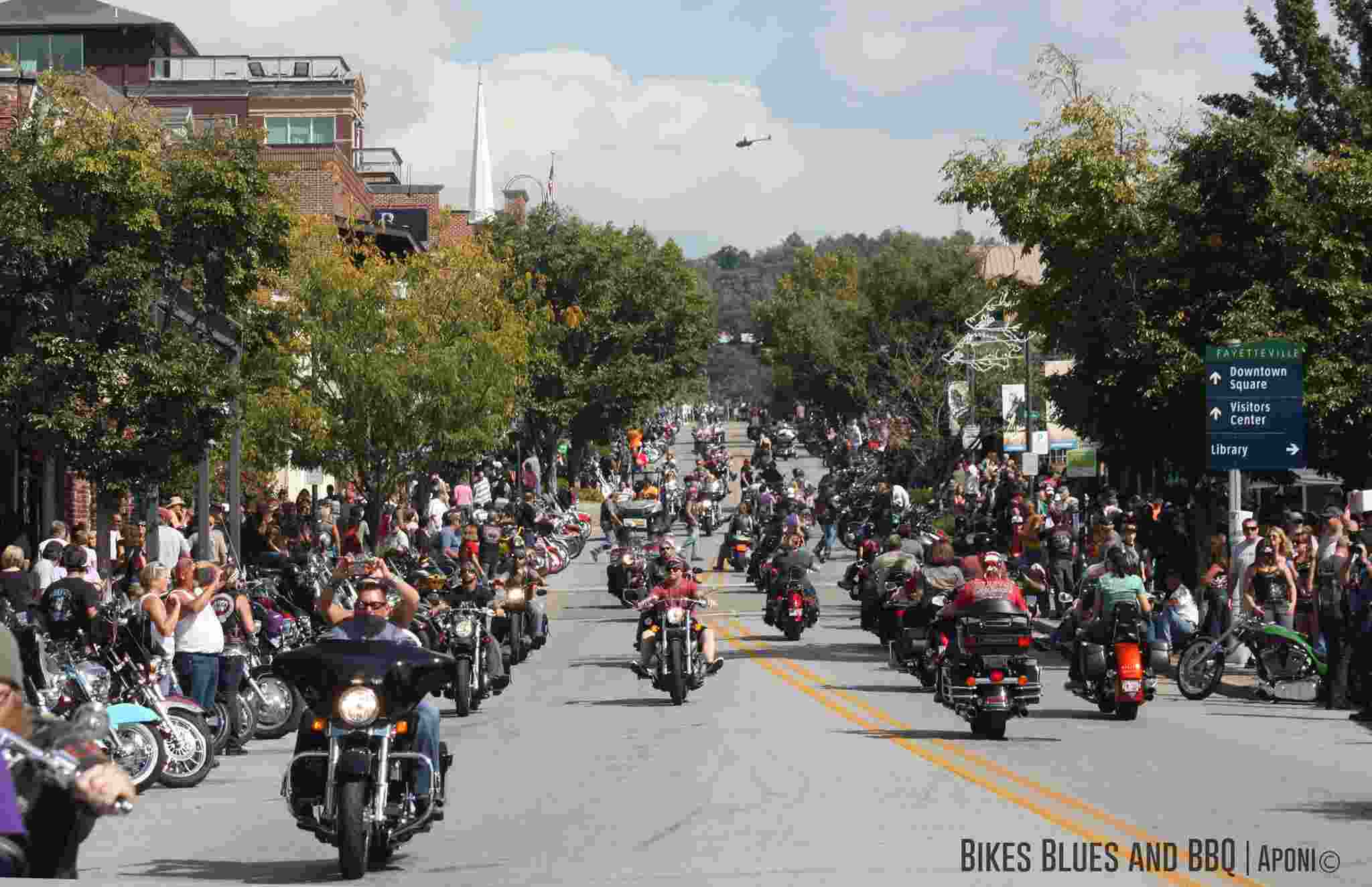 Guide To Bikes, Blues & BBQ Motorcycle Rally Fayetteville, Arkansas