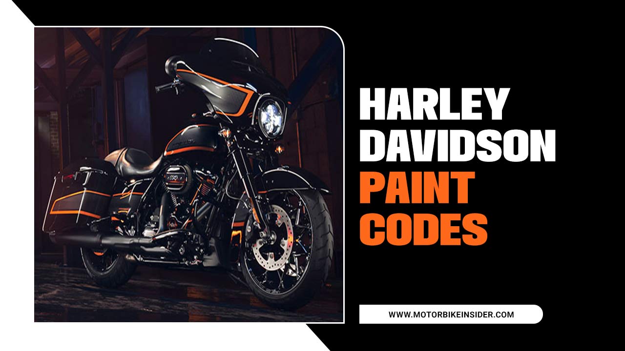 Harley Davidson Paint Codes