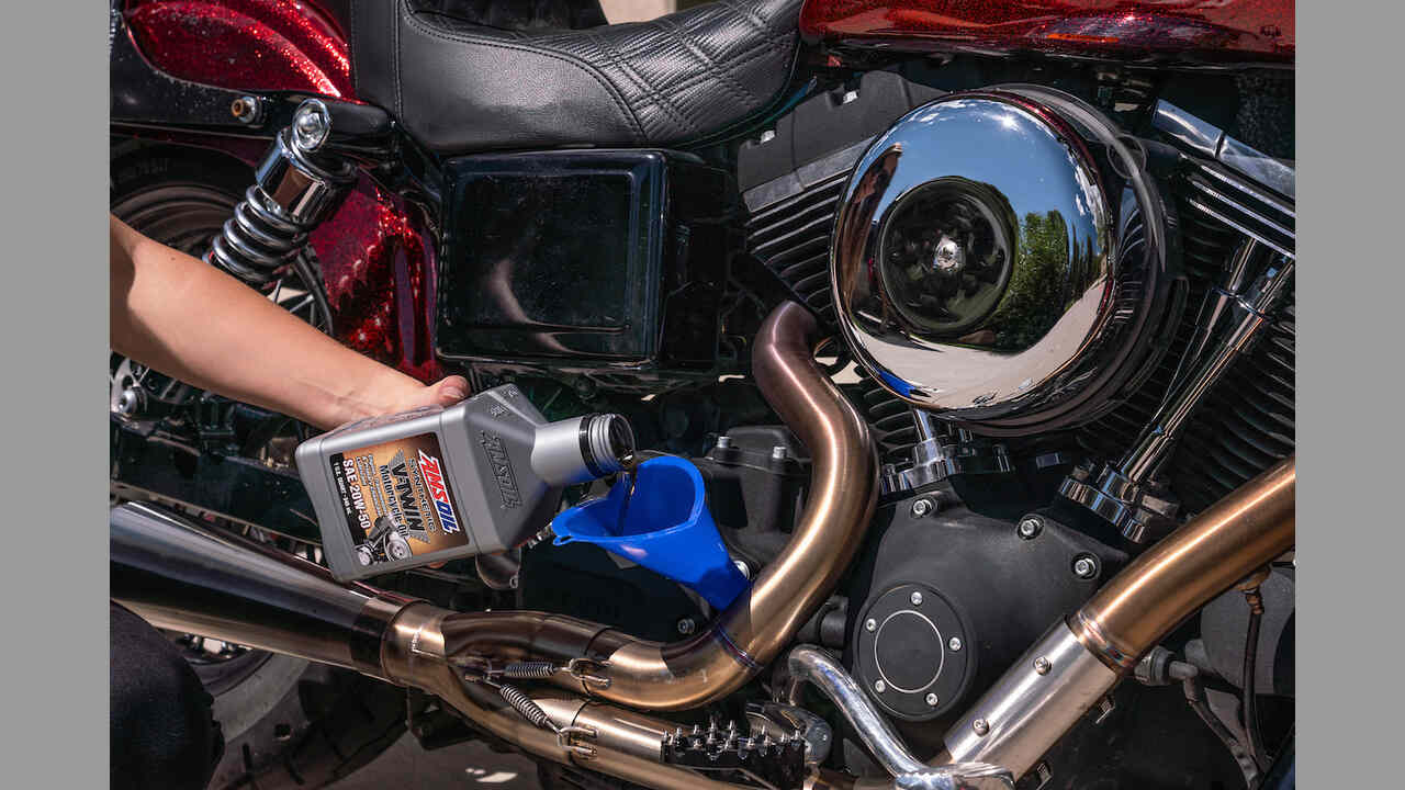 How To Change Your Motorcycle's Oil