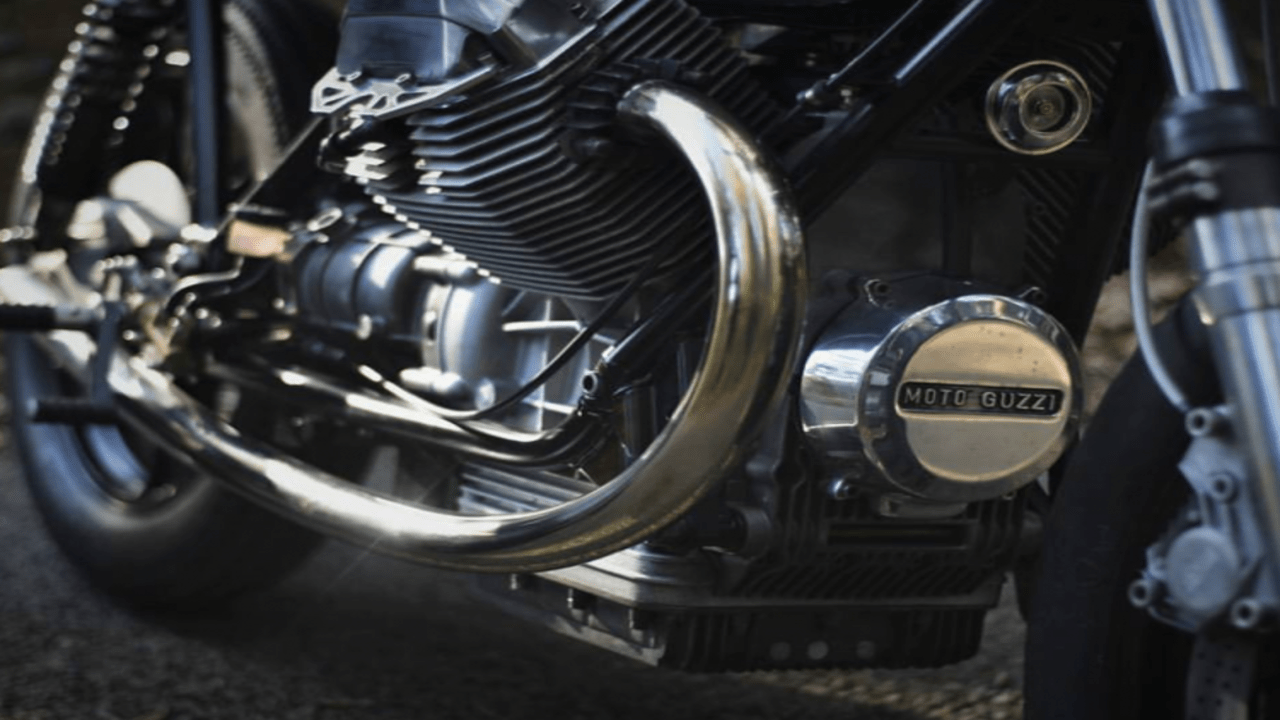 Guzzi's Powerful 850cc V-Twin Engine