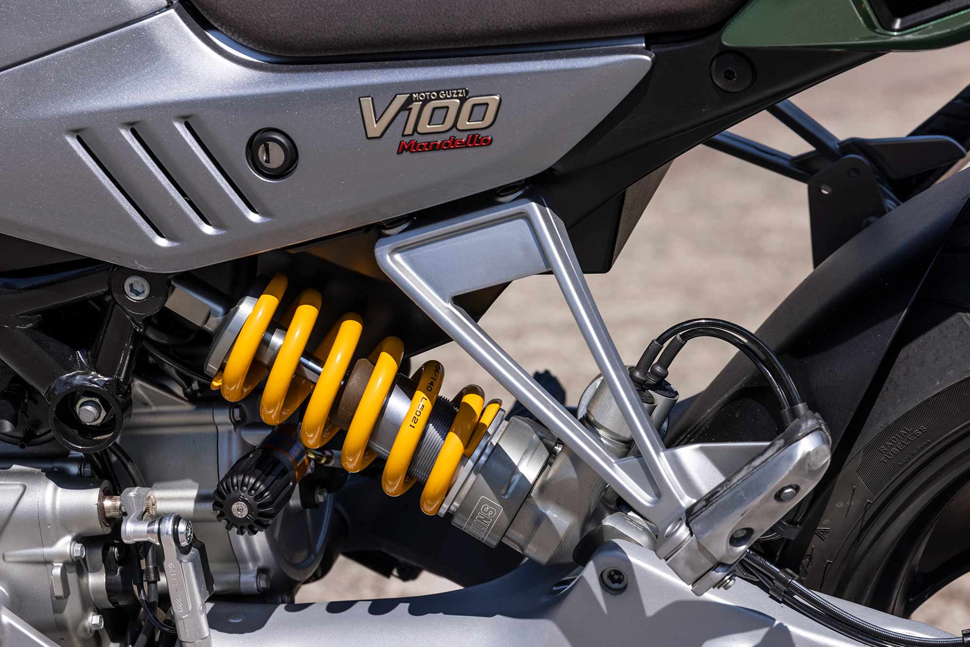 Guzzi's Suspension And Handling Features