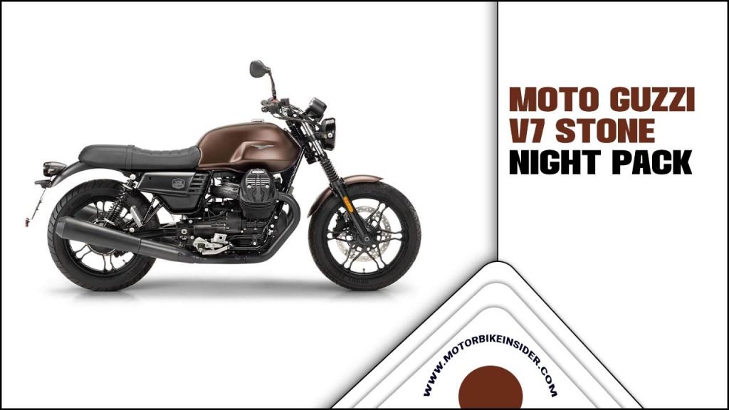 Moto Guzzi V Stone Night Pack Ride In Bold Darkness