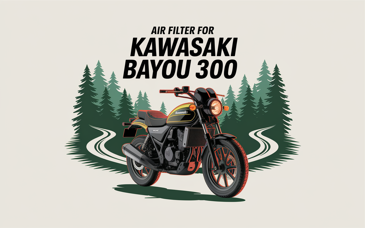 Air Filter For Kawasaki Bayou 300