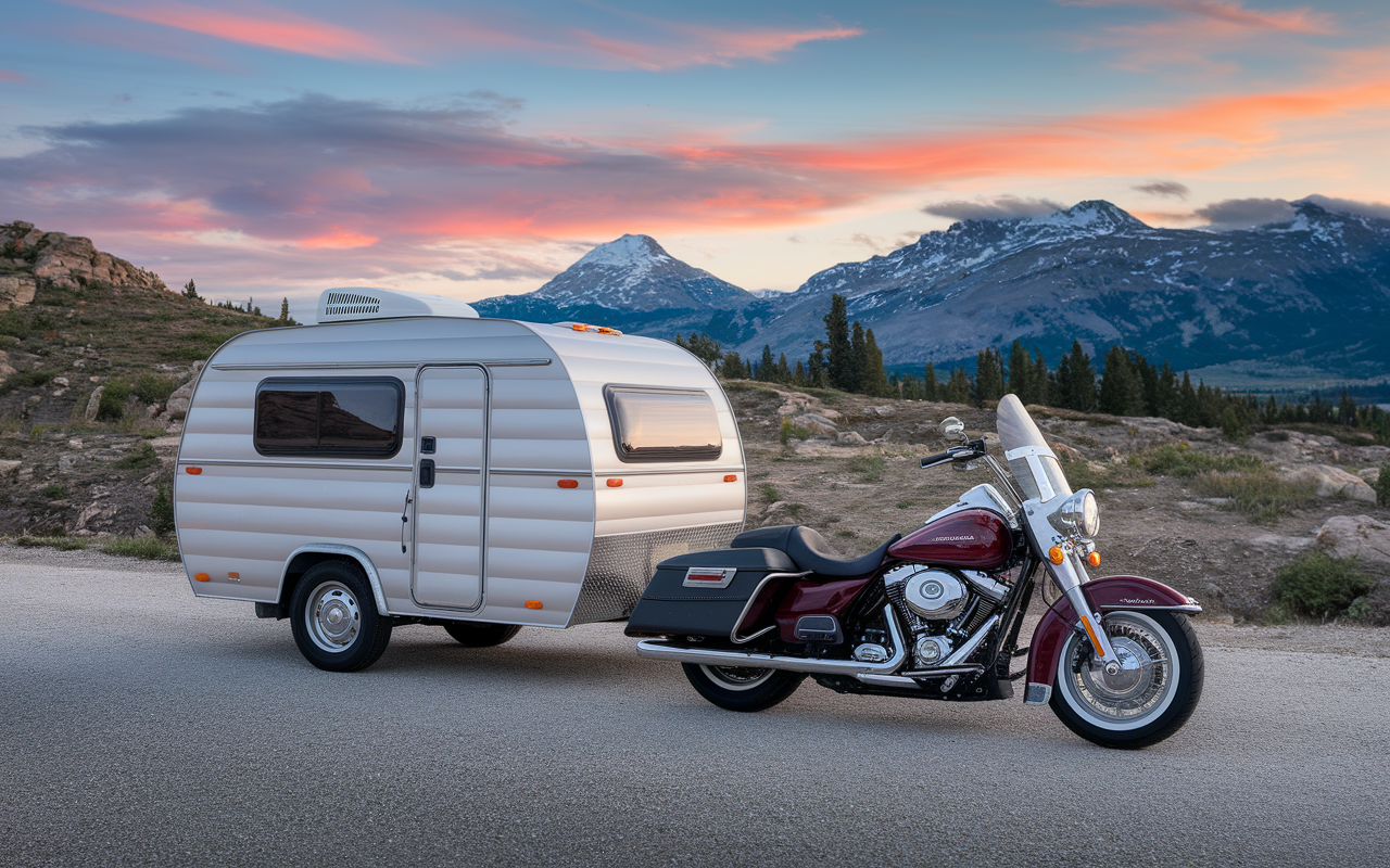 Camper Trailer For Harley Davidson