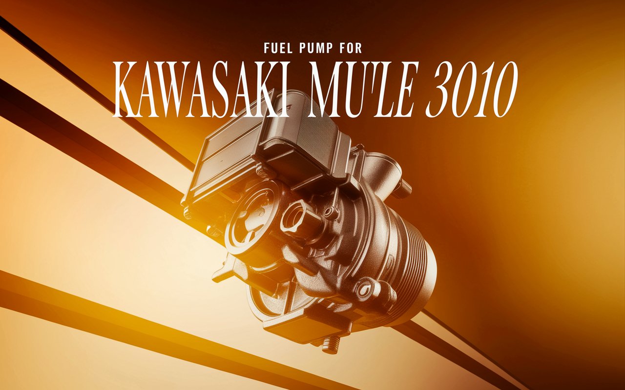Fuel Pump For Kawasaki Mule 3010