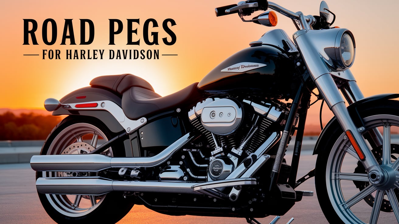 Road Pegs For Harley Davidson