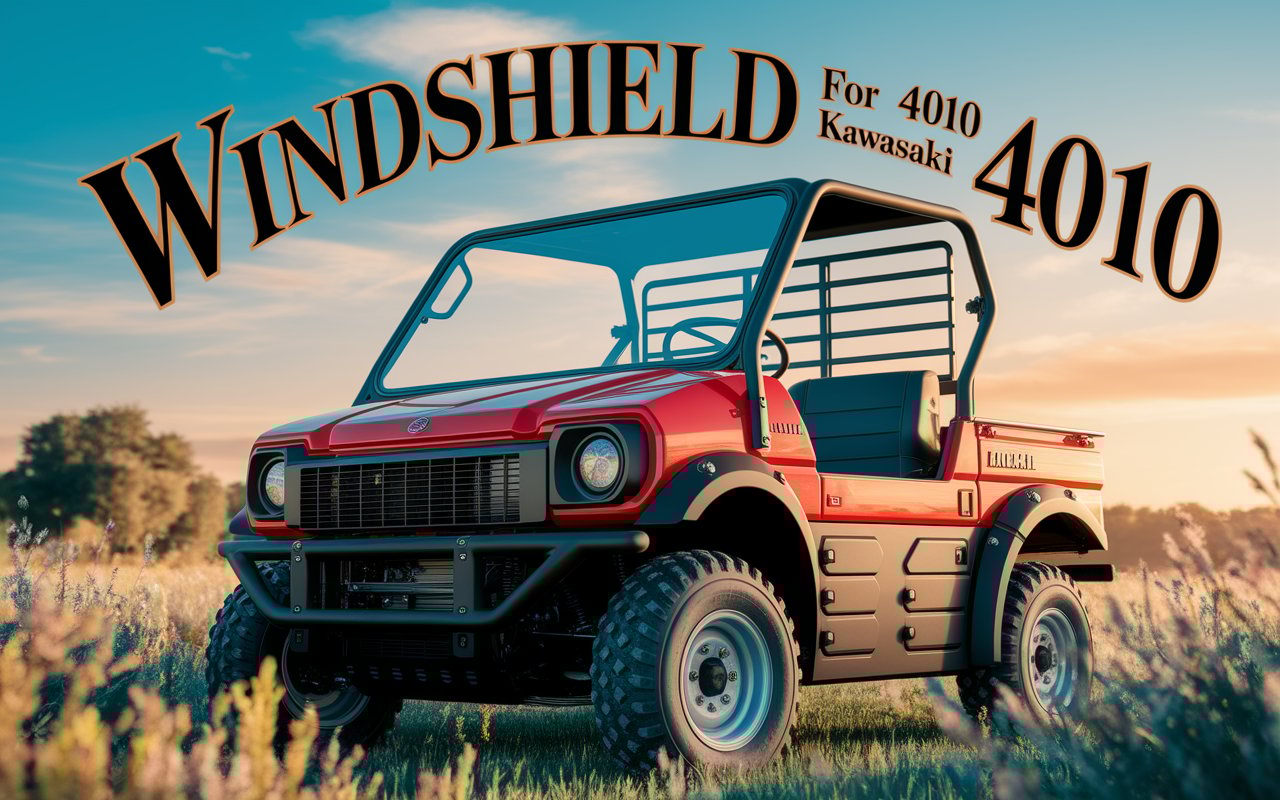 Windshield For 4010 Kawasaki Mule