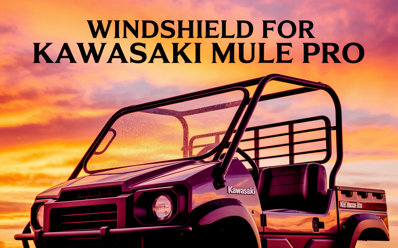 Windshield For Kawasaki Mule Pro