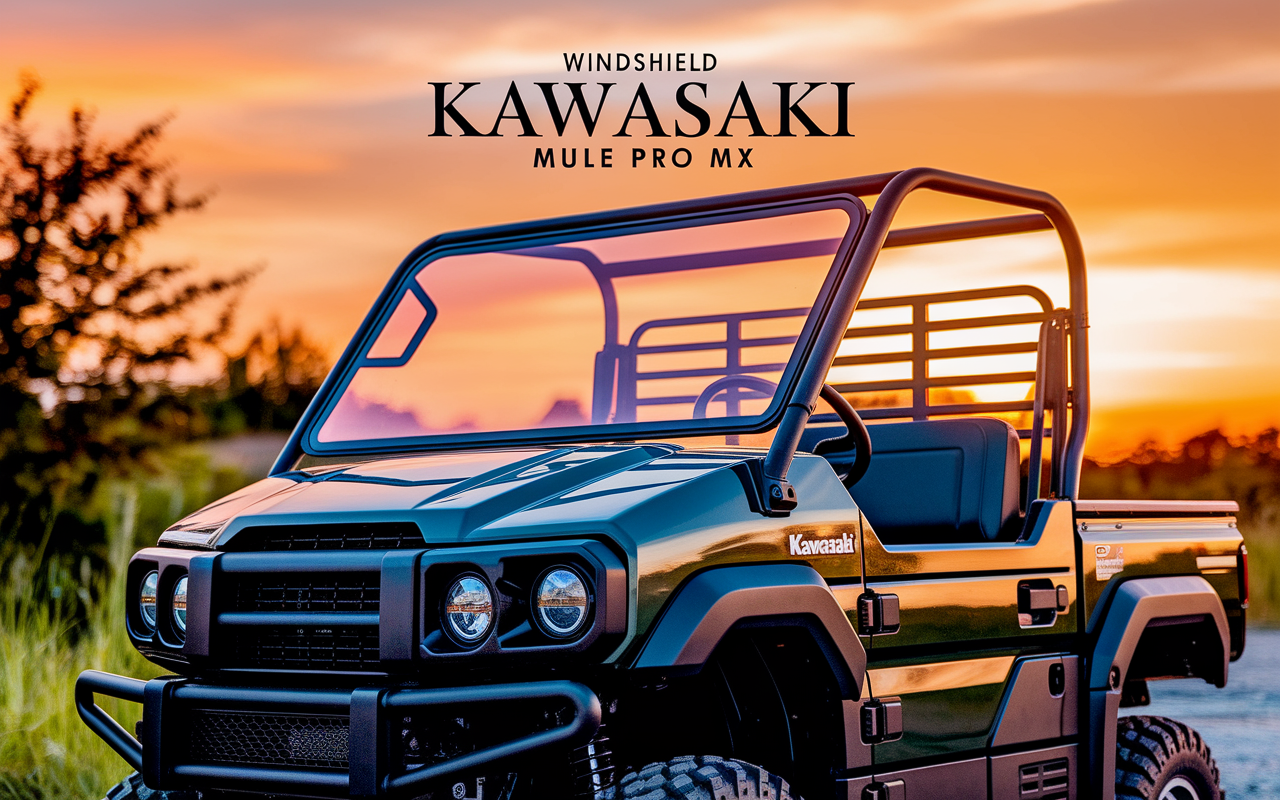 Windshield Kawasaki Mule Pro Mx