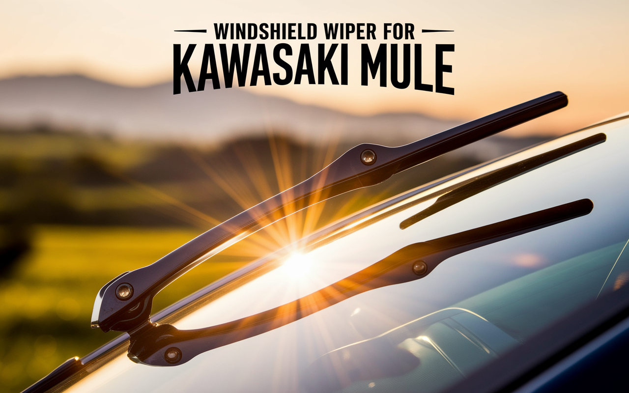 Windshield Wiper for Kawasaki Mule