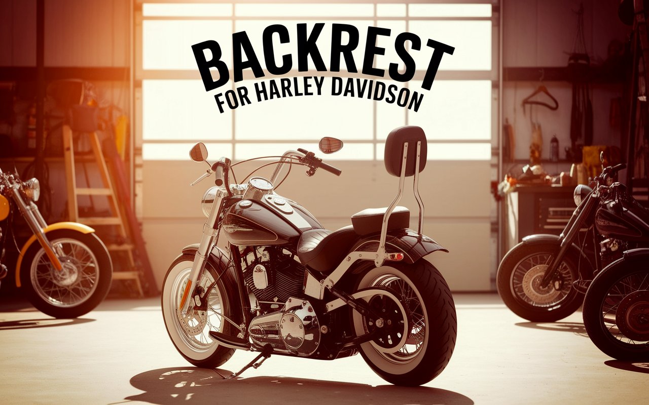 Backrest For Harley Davidson