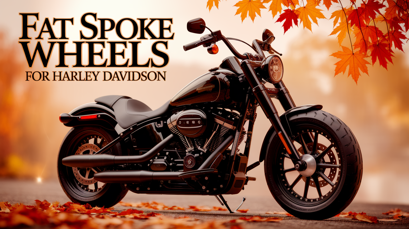 Fat Spoke Wheels For Harley Davidson