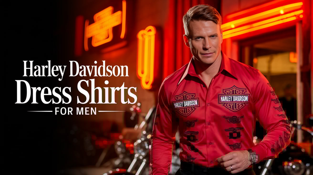 Harley Davidson Dress Shirts For Men