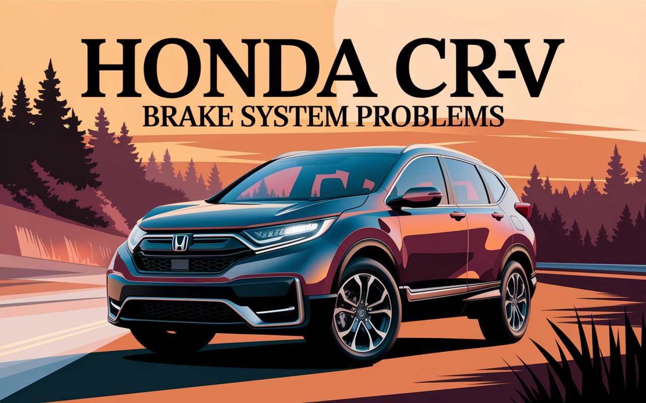 Honda Crv Brake System Problems