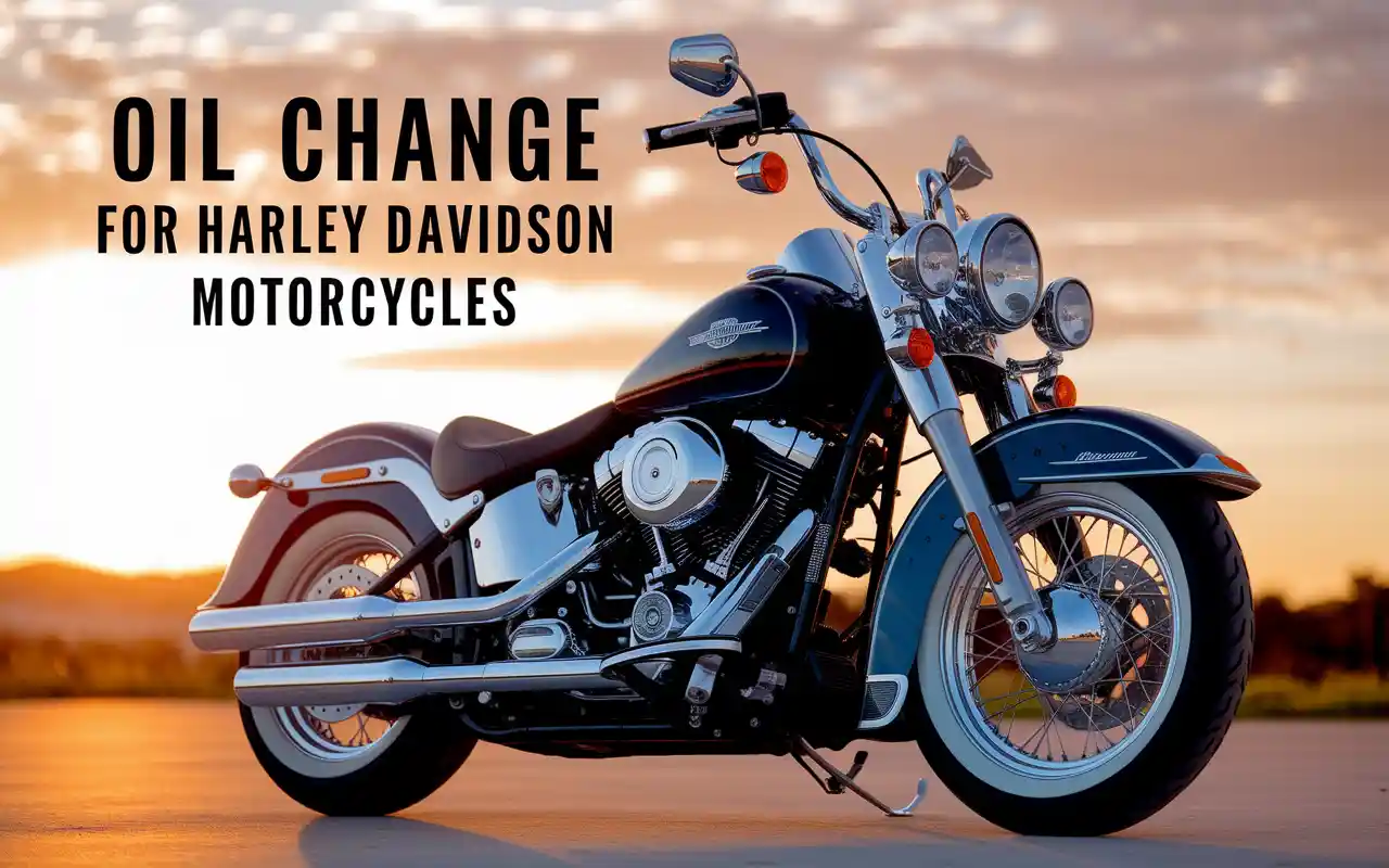 Oil Change For Harley Davidson Motorcycles