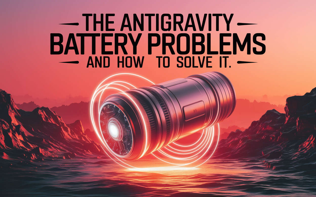The Antigravity Battery Problems And How To Solve It
