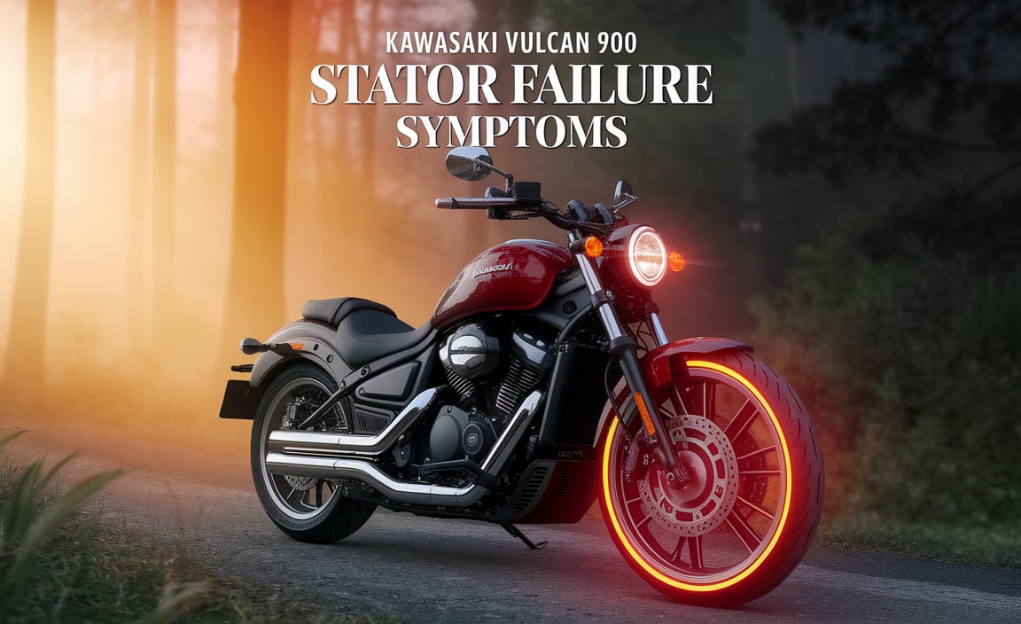Kawasaki Vulcan 900 Stator Failure Symptoms