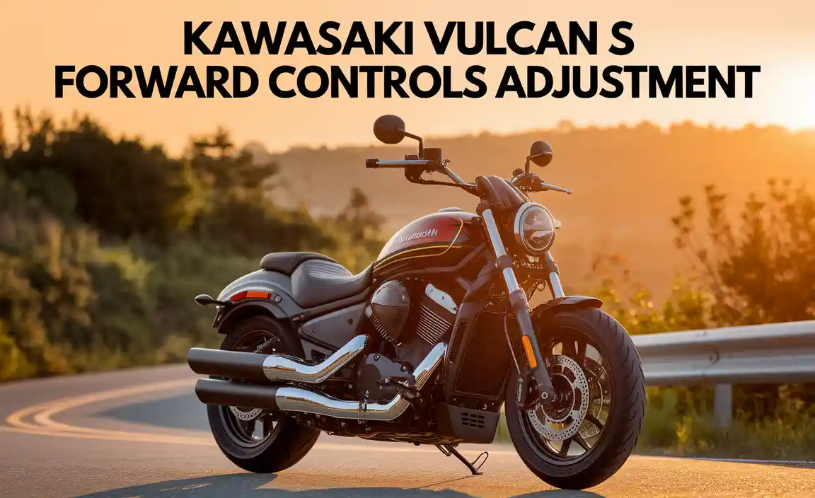 Kawasaki Vulcan S Forward Controls Adjustment