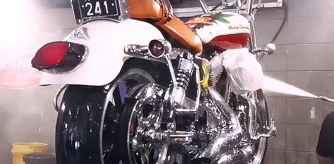 best way to wash your harley davidson