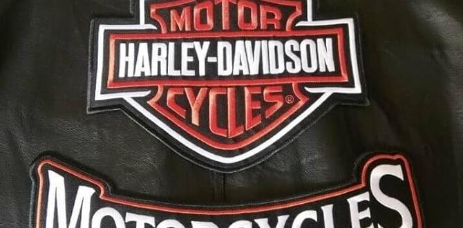 large harley davidson patches for jackets