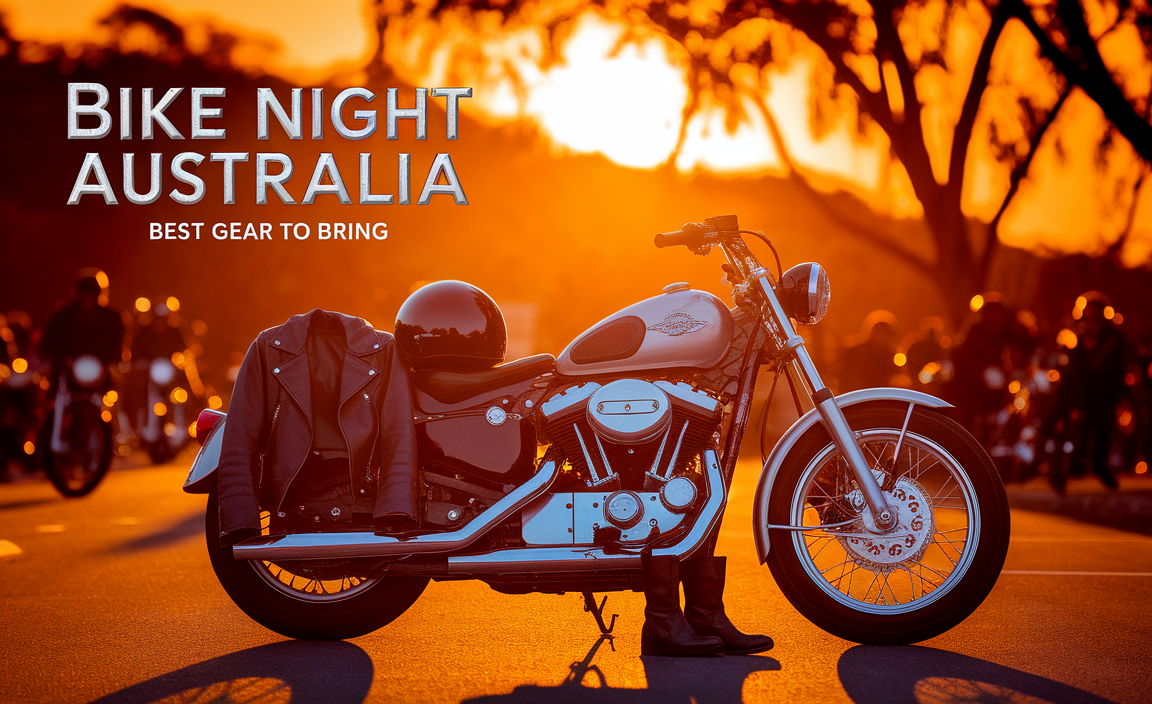 bike night Australia events best gear to bring