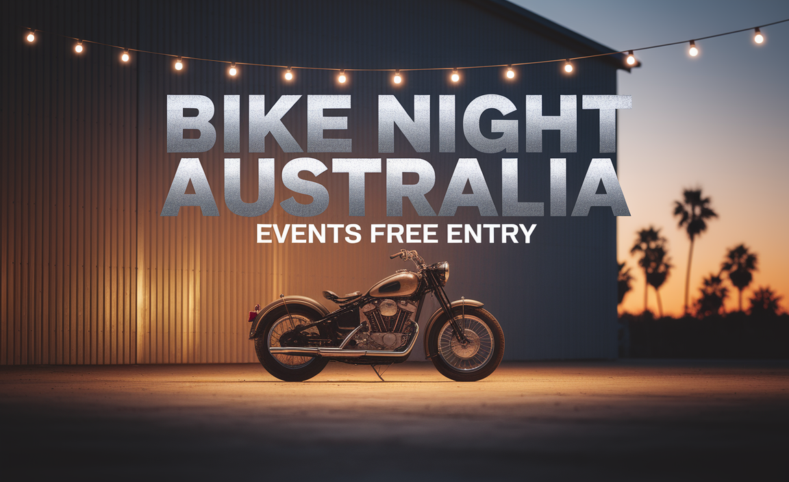 bike night Australia events free entry