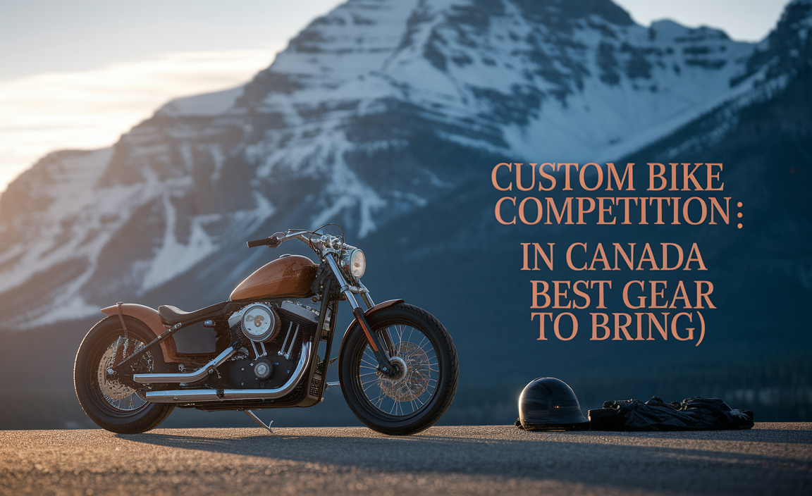 custom bike competition in Canada best gear to bring