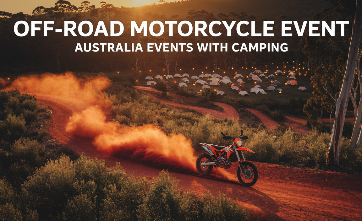 off-road motorcycle event Australia events with camping