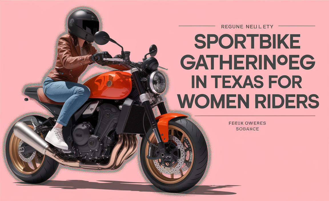 sportbike gathering in Texas for women riders