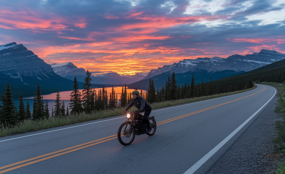 Bike Night in Canada Sunset Ride