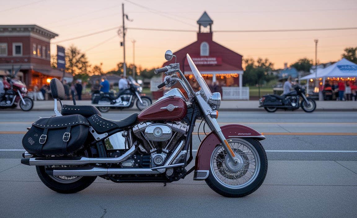 Biker Bbq - Exploring The Midwest Route Cross-Country