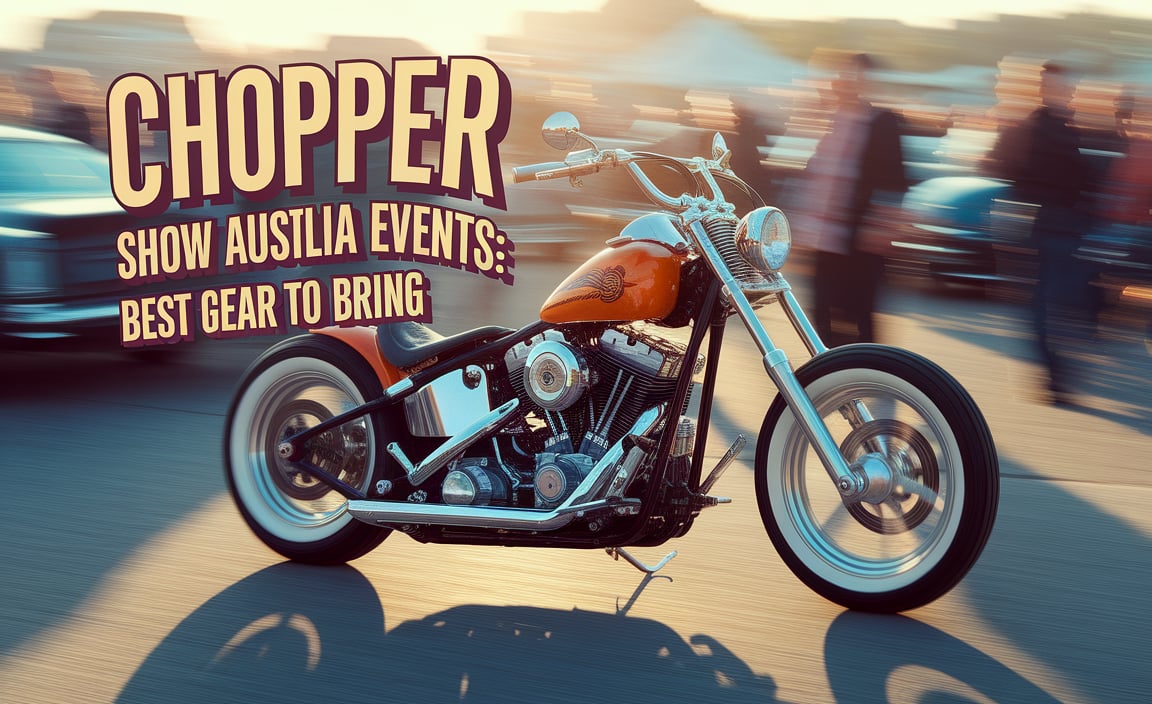 Chopper Show Australia Events - Best Gear to Bring