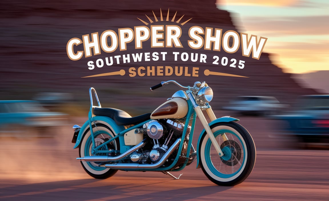 Chopper Show Southwest Tour 2025 Schedule