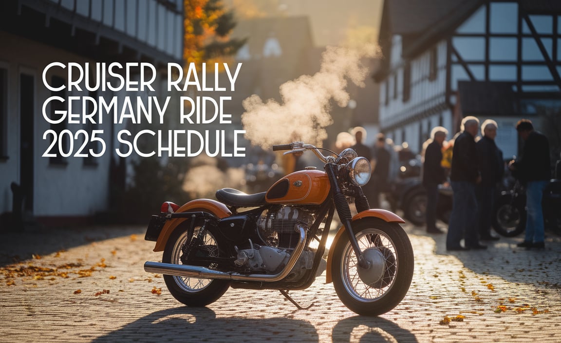Cruiser Rally Germany Ride 2025 Schedule