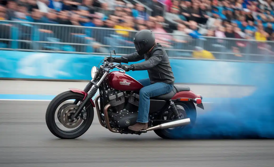 Engaging with Motorcycle Stunt Show Community