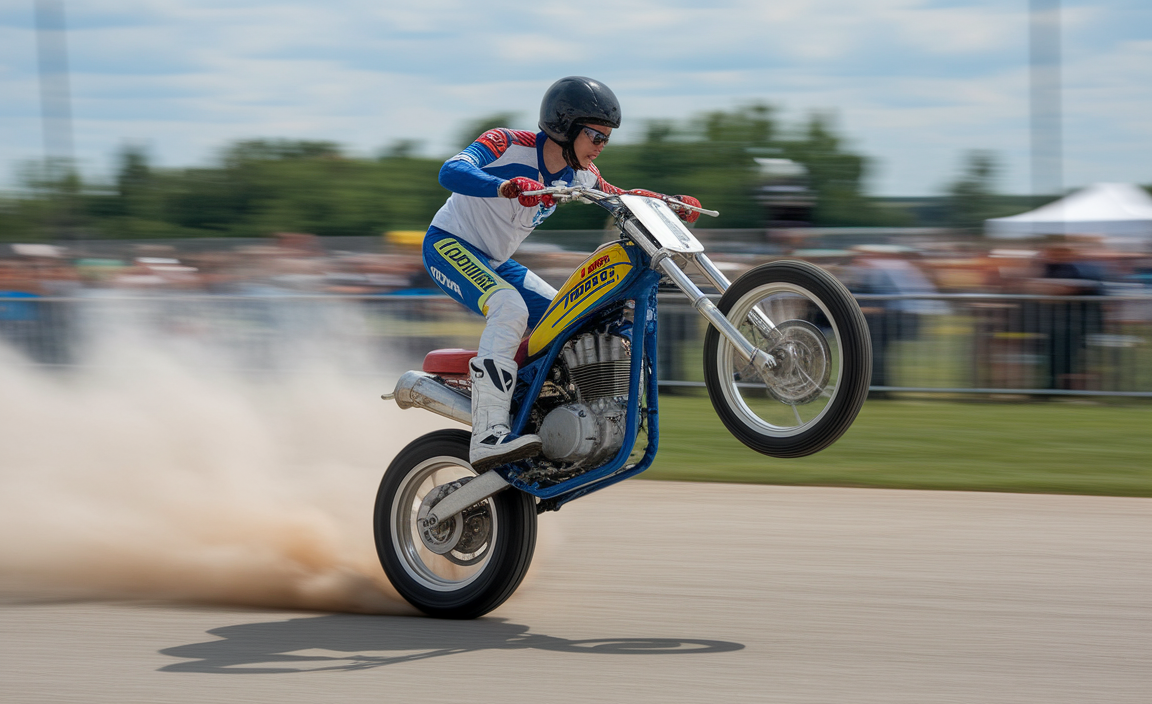 Exciting Motorcycle Stunt Show Midwest Route Family-Friendly Fun
