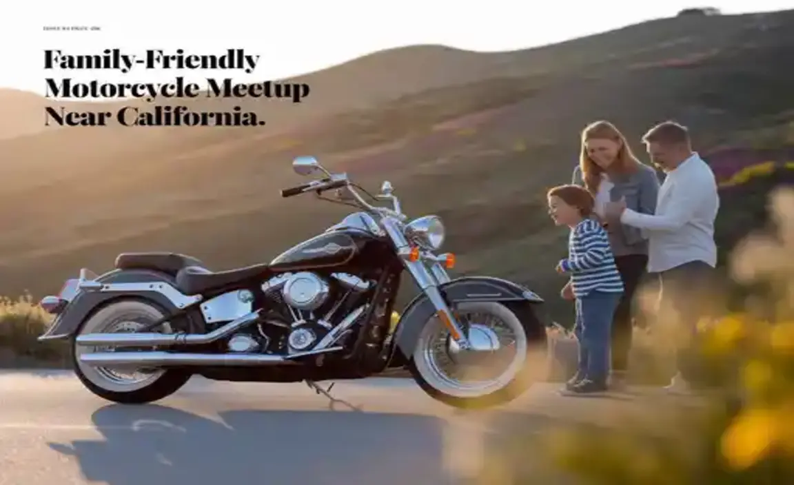 Family-Friendly Motorcycle Meetup Near California