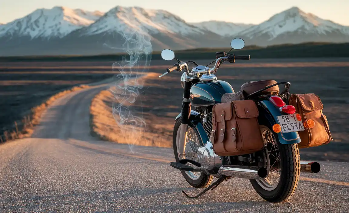 Motorcycle Camping Trip Alaska Adventure Cross-Country