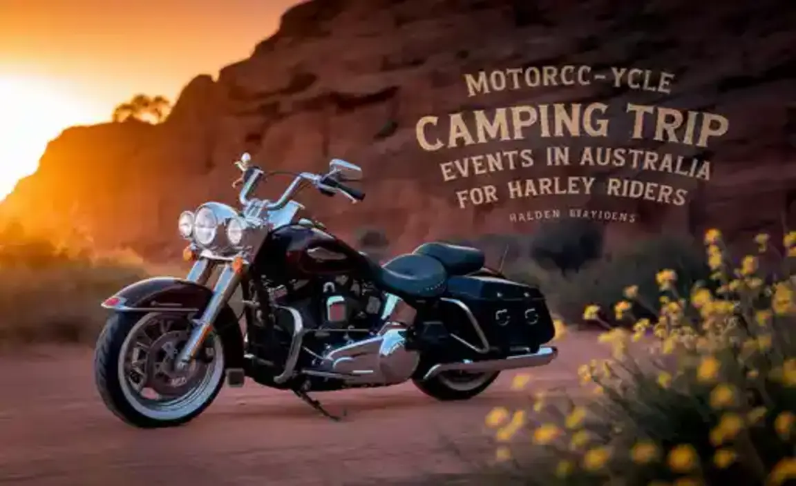 Motorcycle Camping Trip Events In Australia For Harley Riders