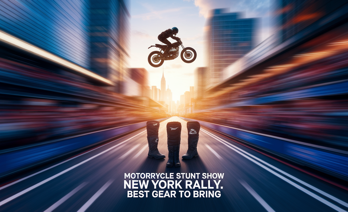 Motorcycle Stunt Show New York Rally Best Gear to Bring