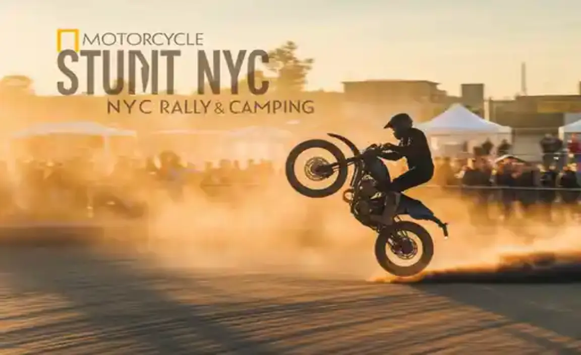 Motorcycle Stunt Show Nyc Rally & Camping