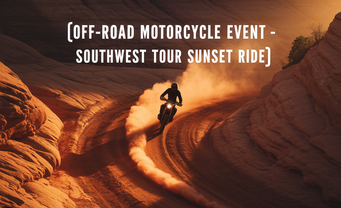 Off-Road Motorcycle Event - Southwest Tour Sunset Ride