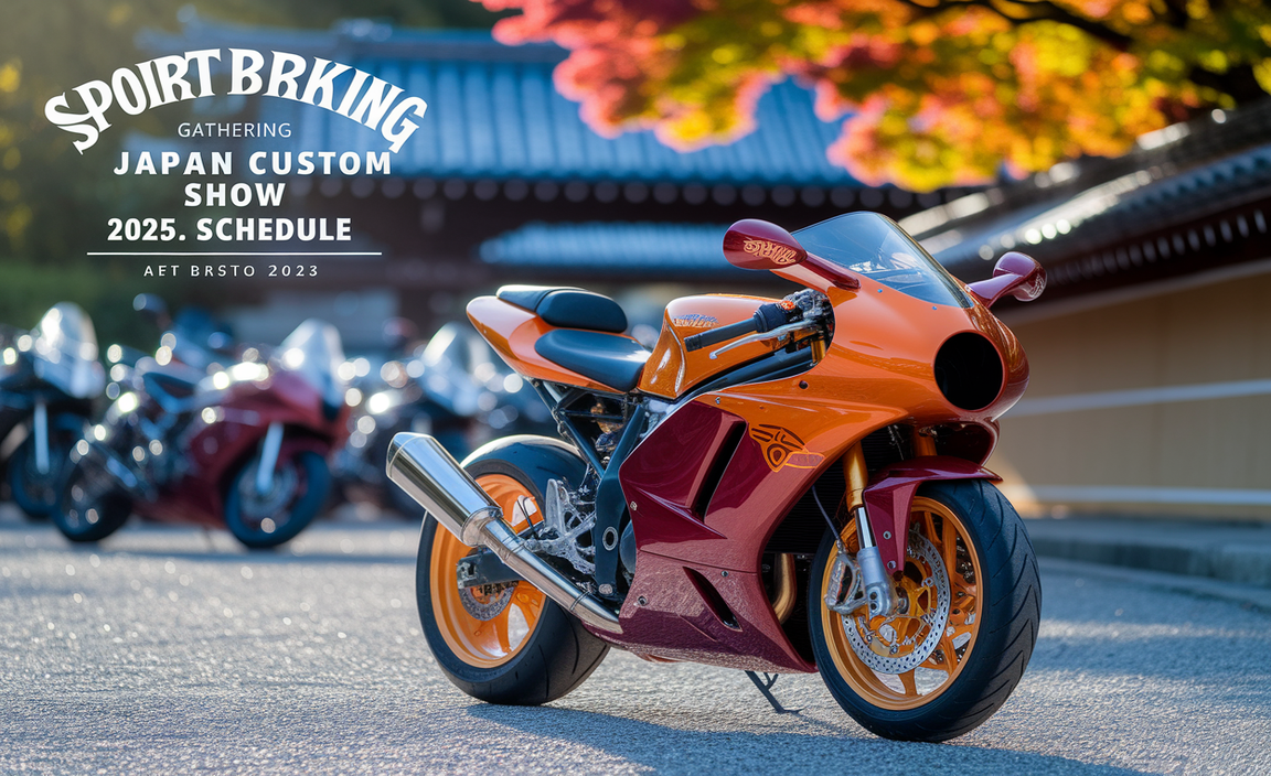 Sportbike Gathering Japan Custom Show 2025 Schedule